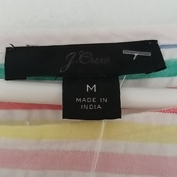 J.crew Rainbow Striped Seersucker Dress - Picture 8 of 10